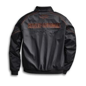 Harley-Davidson XL Idyll Soft Shell Jacket | MotorClothes, Black Biker Gear